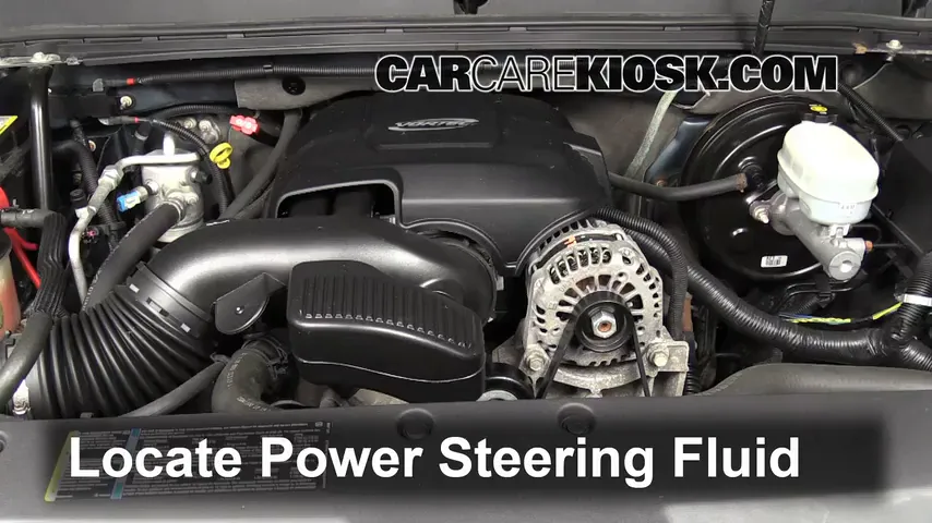 2007 GMC Sierra 1500 SLE 4.8L V8 Extended Cab Pickup (4 Door) Power Steering Fluid